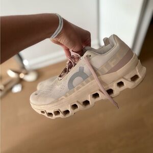 On Running Women's Beige Sneakers